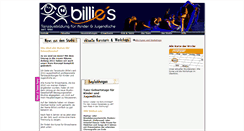 Desktop Screenshot of billies.de